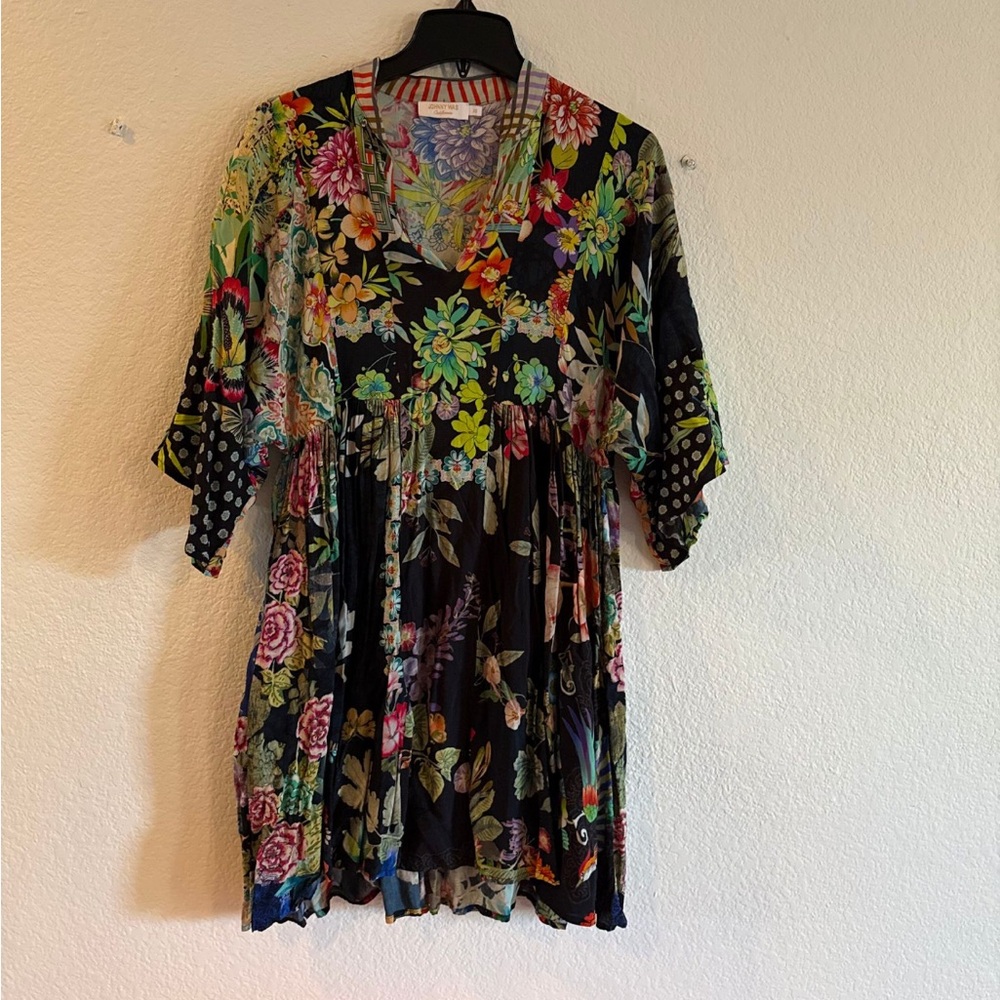 Johnny Was Multicolor Floral Tunic/Dress